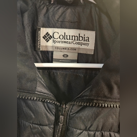 Columbia Interchange Valley Ridge Titanium Omni Heat Down Jacket Black Medium - Picture 8 of 8